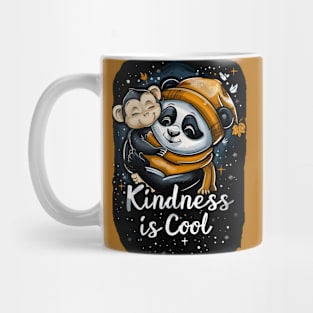 Kindness is Cool-Panda and Monkey 3 Mug